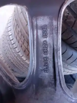Peça sobressalente para automóvel em segunda mão jogo de jantes por bmw 5 (f10) 525 d referências oem iam   