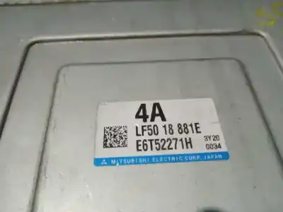 Second-hand car spare part ecu engine control for mazda 3 sedán (bk) 2.0 (bkep) oem iam references lf5018881e  e6t52271h