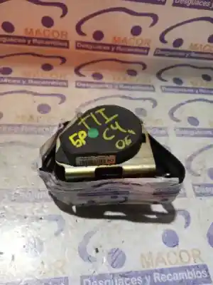 Second-hand car spare part rear left seat belt for citroen c4 berlina collection oem iam references 96567808xx