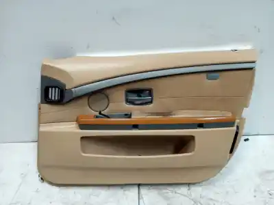 Peça sobressalente para automóvel em segunda mão forra / revestimento da porta dianteira direita por bmw serie 7 (e65/e66) 745i referências oem iam 