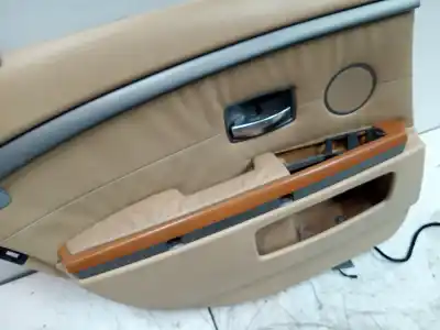 Peça sobressalente para automóvel em segunda mão forra / revestimento da porta traseira esquerda por bmw serie 7 (e65/e66) 745i referências oem iam 