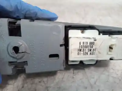 Peça sobressalente para automóvel em segunda mão botão / interruptor elevador vidro traseiro esquerdo por bmw serie 7 (e65/e66) 745i referências oem iam 6919880