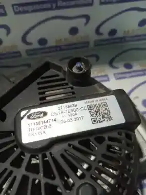 Second-hand car spare part alternator for ford ka+ black / white oem iam references 11130144714  2713863b