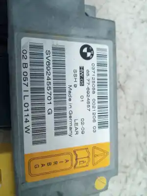 Peça sobressalente para automóvel em segunda mão centralina de airbag por bmw serie 7 (e65/e66) 745i referências oem iam 037125058