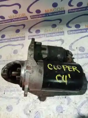 Peça sobressalente para automóvel em segunda mão motor de arranque por mini mini (r50, r53) cooper referências oem iam 0001106019  148999402b