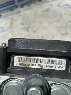 Peça sobressalente para automóvel em segunda mão abs por opel corsa c cosmo referências oem iam 0265231306  24469609