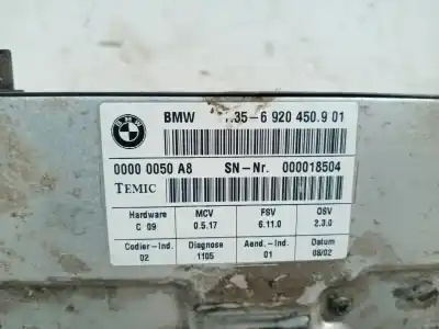 Second-hand car spare part comfort module for bmw serie 7 (e65/e66) 745i oem iam references 6920450901  00000050a8