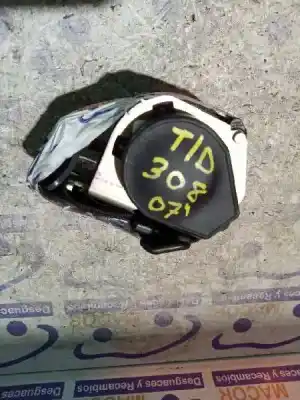 Peça sobressalente para automóvel em segunda mão cinto de segurança traseiro direito por peugeot 308 confort referências oem iam 96812534xx