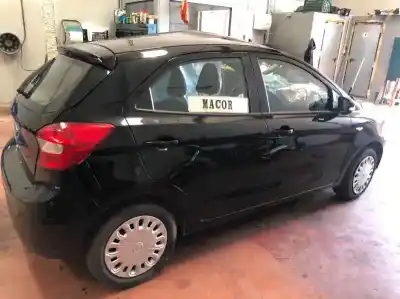 Peça sobressalente para automóvel em segunda mão cinto de segurança traseiro esquerdo por ford ka+ black / white referências oem iam 34149359a  34242796