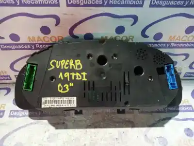 Peça sobressalente para automóvel em segunda mão quadrante por skoda superb (3u4) comfort referências oem iam 3u0920811d 110.080.116-009 110080116009