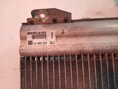 Peça sobressalente para automóvel em segunda mão CONDENSADOR / RADIADOR DE AR CONDICIONADO por OPEL ZAFIRA A  Referências OEM IAM 24465322  C5199