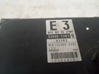 Автозапчасти б/у блок управления двигателем за suzuki swift berlina (mz) gl ссылки oem iam 3392072k3 3397062j00gb mb1123008281