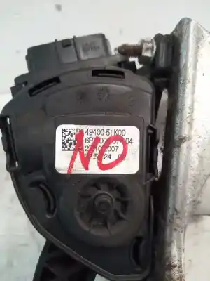 Second-hand car spare part accelerator pedal for suzuki swift berlina (mz) gl oem iam references 4940051k00  6pv00907404