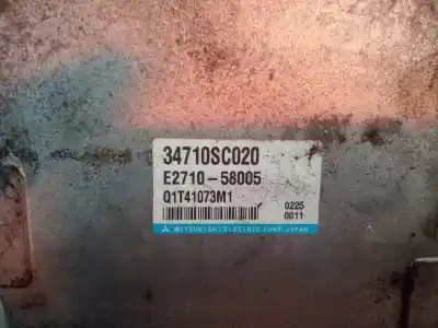 Second-hand car spare part electronic module for subaru forester s12 xs classic oem iam references 34710sc020 q1t41073m1 e271058005