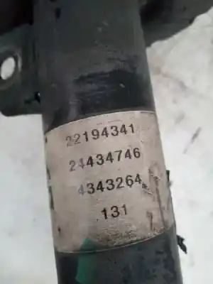 Peça sobressalente para automóvel em segunda mão amortecedor dianteiro esquerdo por opel zafira a elegance referências oem iam 22194341 4343264 24434746