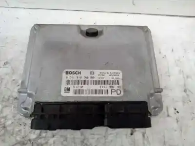 Second-hand car spare part ecu engine control for opel zafira a elegance oem iam references 0281010268
