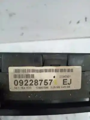 Peça sobressalente para automóvel em segunda mão quadrante por opel zafira a elegance referências oem iam 09228757  351184000