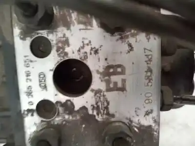 Peça sobressalente para automóvel em segunda mão abs por opel zafira a elegance referências oem iam 0265216651  90581417