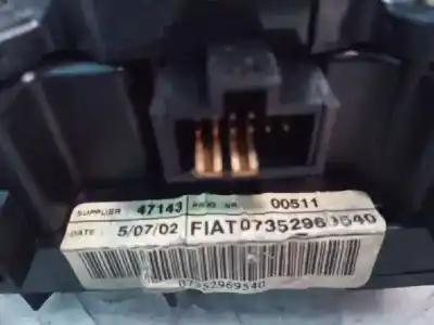 Автозапчастина б/у управління світлом для fiat stilo (192) 1.9 jtd cat посилання на oem iam 07352960540  07352969540