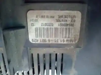 Second-hand car spare part HEADLIGHTS SWITCH for BMW SERIE 3 BERLINA (E46)  OEM IAM references 61316901429 0283312 086480051