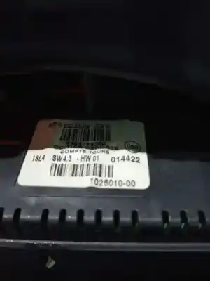 Second-hand car spare part dashboard for citroen c4 berlina collection oem iam references 9649815777