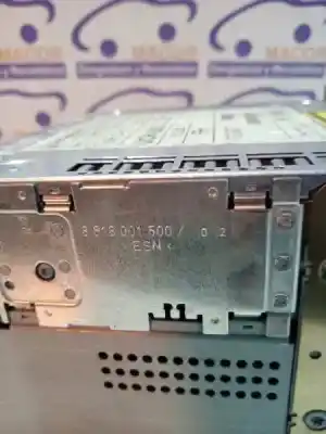 Peça sobressalente para automóvel em segunda mão sistema de áudio / rádio cd por opel meriva cosmo referências oem iam 453116246