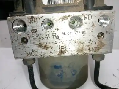 Pièce détachée automobile d'occasion ABS (SYSTÈME ANTI-BLOCAGE DES ROUES) pour CITROEN BERLINGO STATION WAGON  Références OEM IAM 0265209025  9801127580