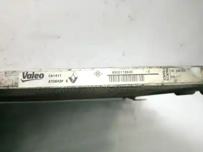 Peça sobressalente para automóvel em segunda mão condensador / radiador de ar condicionado por renault scenic ii confort dynamique referências oem iam 8200115543
