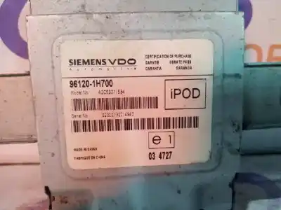 Second-hand car spare part electronic module for kia pro_cee´d emotion oem iam references 961201h700  96120-1h700