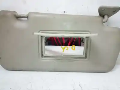 Second-hand car spare part right sunshade for nissan note (e11e) visia oem iam references 