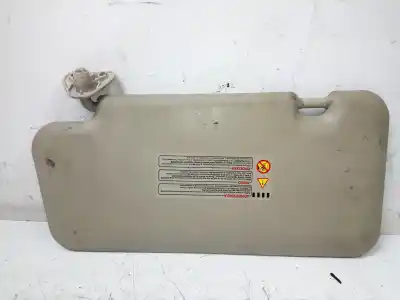Peça sobressalente para automóvel em segunda mão para-sol direito por nissan note (e11e) visia referências oem iam   