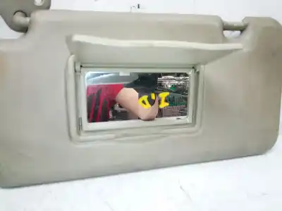 Peça sobressalente para automóvel em segunda mão pára-sol esquerdo por nissan note (e11e) visia referências oem iam   