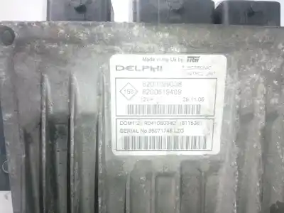 Second-hand car spare part ecu engine control for nissan note (e11e) visia oem iam references 8200399038 5wk4876 8200619409