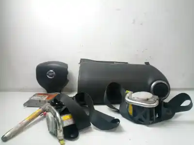 Second-hand car spare part airbag kit for nissan note (e11e) visia oem iam references 988209u10a  0285001909