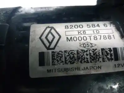 Peça sobressalente para automóvel em segunda mão motor de arranque por nissan note (e11e) 1.5 dci turbodiesel cat referências oem iam 8200584675  