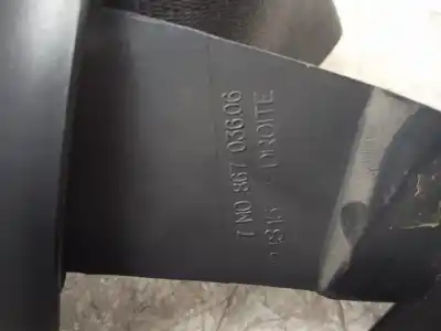 Tweedehands auto-onderdeel veiligheidsriem rechts achter voor seat alhambra (7v9) stylance oem iam-referenties 7m0867036.06