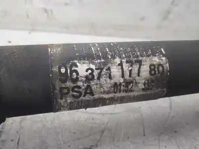 Автозапчастина б/у передня ліва трансмісія для peugeot 307 break/sw (s2) sw pack + 109 cv / 80 kw посилання на oem iam 9637117780  