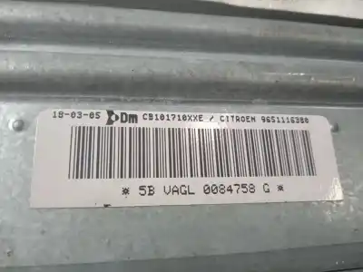 Peça sobressalente para automóvel em segunda mão airbag dianteiro direito por citroen c5 berlina 2.0 exclusive referências oem iam 9651116380
