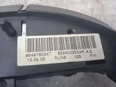 Second-hand car spare part multifunction switch for citroen c4 berlina exclusive oem iam references 96497903xt  