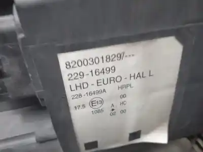 Автозапчасти б/у левая фара за renault modus confort dynamique ссылки oem iam 8200301829  