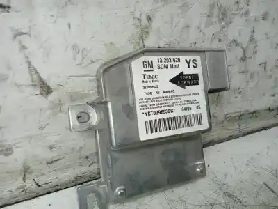 Peça sobressalente para automóvel em segunda mão centralina de airbag por opel meriva cosmo referências oem iam 13203620