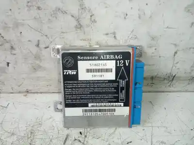 Peça sobressalente para automóvel em segunda mão centralina de airbag por fiat croma (194_) 1.9 d multijet (194axb1b) referências oem iam 51802145