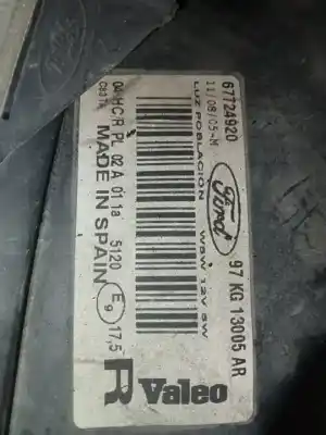 Автозапчастина б/у права фа для ford ka (ccq) bitono посилання на oem iam 67724920  