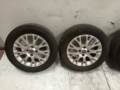 Pezzo di ricambio per auto di seconda mano set di cerchione in lega per fiat punto (evo) (199) dynamic riferimenti oem iam 51842689 18565r15 88h 18565r15