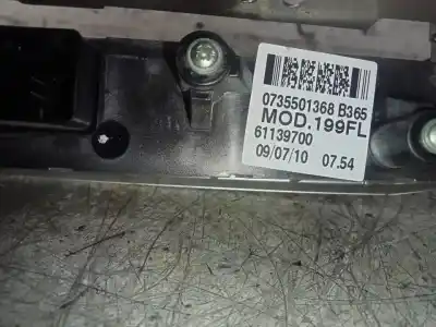 Pezzo di ricambio per auto di seconda mano avvertimento per fiat punto (evo) (199) dynamic riferimenti oem iam 0735501368