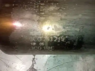 Peça sobressalente para automóvel em segunda mão escapamento completo por volkswagen passat b6 (3c2) 2.0 tdi 16v referências oem iam 3c0253211e  3c0118e