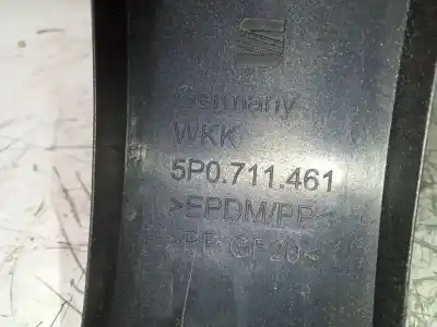 Peça sobressalente para automóvel em segunda mão alavanca de travão de mão por seat leon (1p1) 2.0 tdi 16v referências oem iam 5p0711461