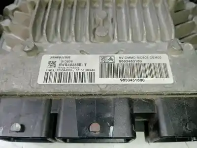 Peça sobressalente para automóvel em segunda mão centralina de motor uce por citroen c3 1.4 hdi (68 cv) 1.4 hdi referências oem iam 9659285480