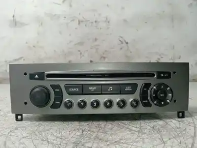 Peça sobressalente para automóvel em segunda mão sistema de áudio / rádio cd por peugeot 308 sw confort referências oem iam 96647510xh00