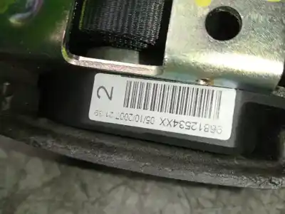 Peça sobressalente para automóvel em segunda mão cinto de segurança traseiro direito por peugeot 308 sw confort referências oem iam 96812534xx